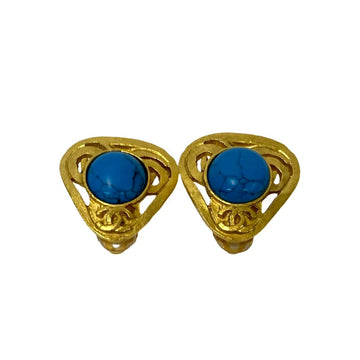 CHANEL Earring Gold Plated gold