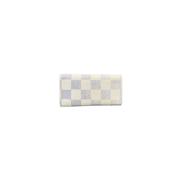 Louis Vuitton 4 Key Holder Damier Azur