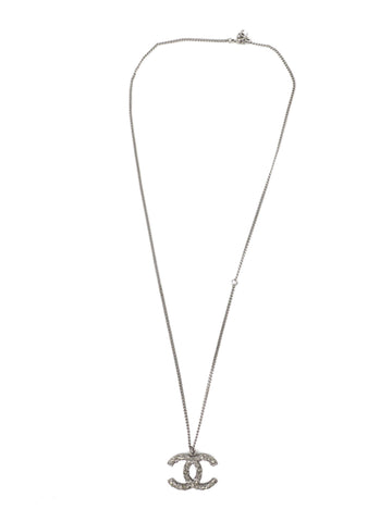 Chanel Long CC Necklace.