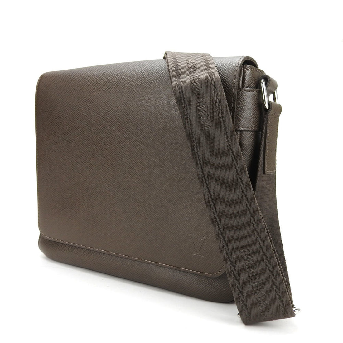 Louis Vuitton Taiga  Grizzly Taiga Leather Shoulder Bag