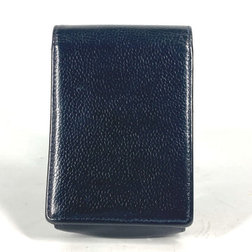 CHANEL Cigarette case A13511 Caviar skin black CC COCO Mark logo