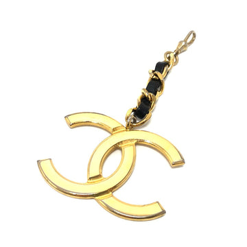 CHANEL charm Gold Plated gold Big COCO Mark Women Used
