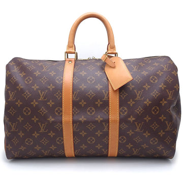 Louis Vuitton Monogram Keepall 45 Travel Bag