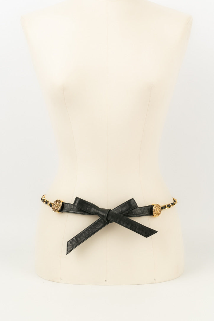 Ceinture en cuir Chanel