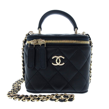 Chanel Mini Vanity Case Navy bag