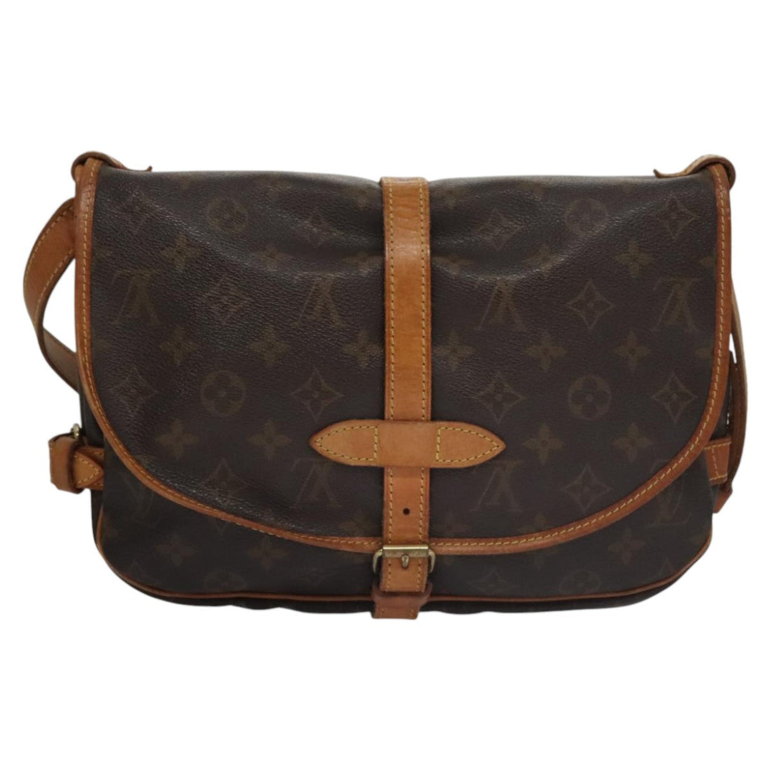 Louis Vuitton Saumur  Canvas Shoulder Bag