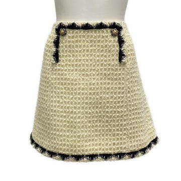 Chanel wool skirt