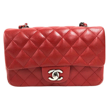 Chanel Mini Timeless Red Bag