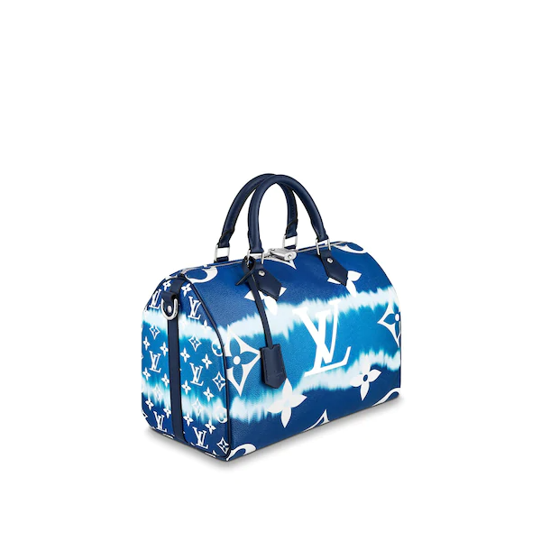 Louis Vuitton Escale Speedy Bandouliere 30 Bleu