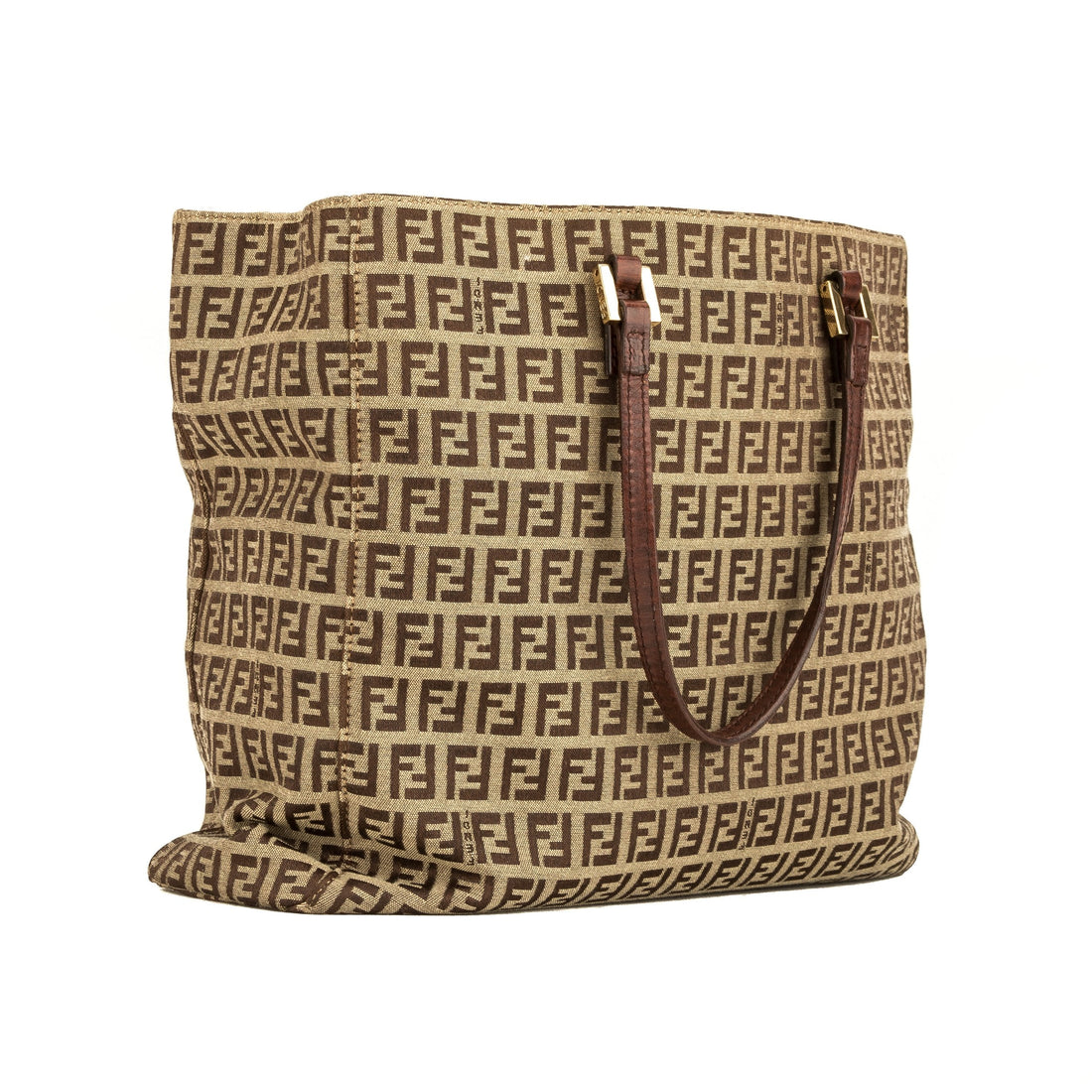 Fendi Brown Zucca Tote