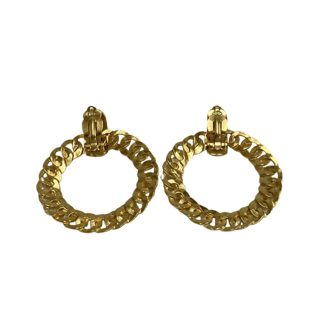 CHANEL Earring Gold Plated gold