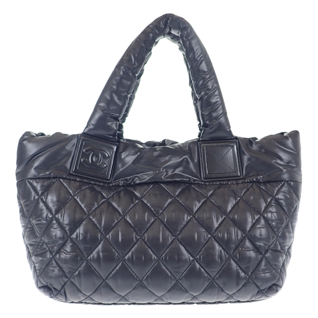Chanel Coco Cocoon Tote Canvas Handbag A48610 in Good condition