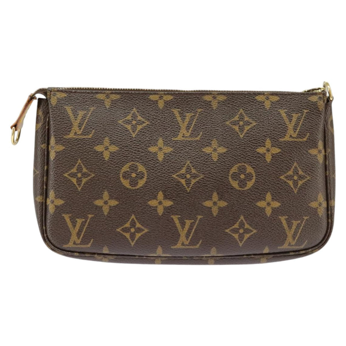 Louis Vuitton Pochette Accessoire  Canvas Clutch Bag
