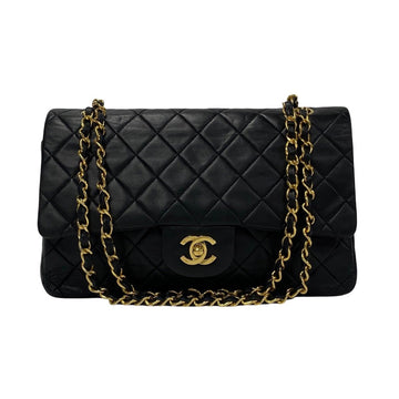 Chanel Medium Classic Double Flap Bag  Leather Crossbody Bag in Good condition