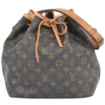 Louis Vuitton Petit Noé  Canvas Shoulder Bag