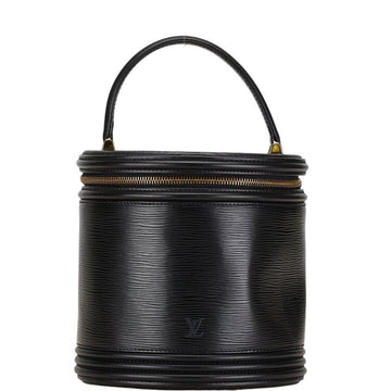 Louis Vuitton  Noir Leather Handbag Vanity Bag