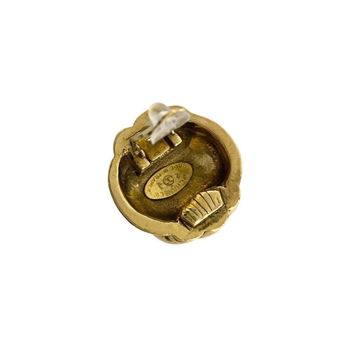 CHANEL Earring Gold Plated gold