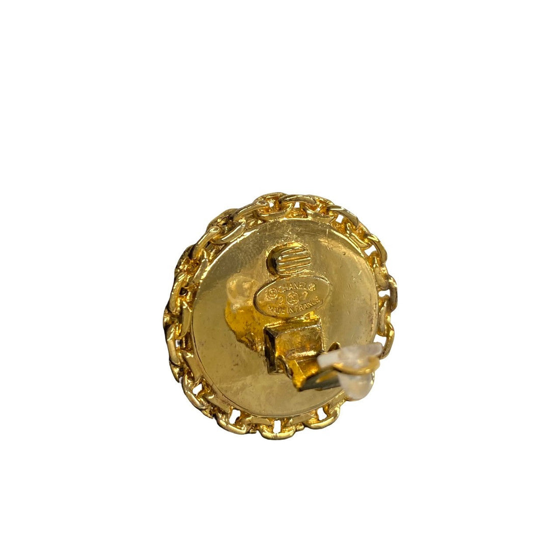 CHANEL Earring Gold Plated gold