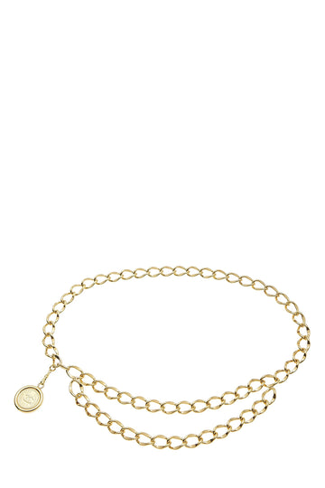 Chanel,  Gold 'CC' Chain Belt 2, Gold