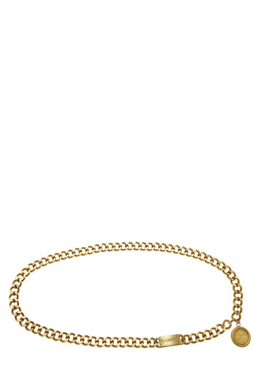 Chanel,  Gold 'CC' Chain Belt, Gold