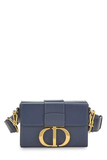 Dior, Navy Calfskin 30 Montaigne Box, Navy