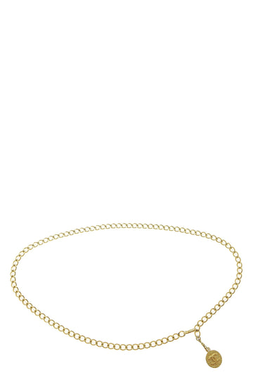 Chanel,  Gold 'CC' Chain Belt, Gold