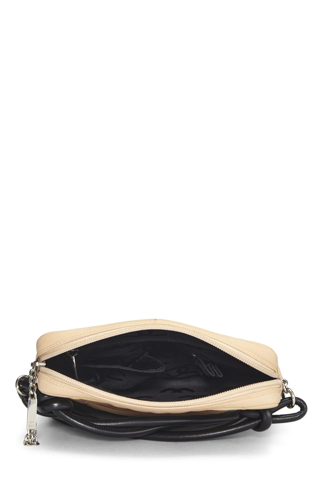 Chanel,  Beige Quilted Calfskin Cambon Ligne Shoulder Bag Large, Beige