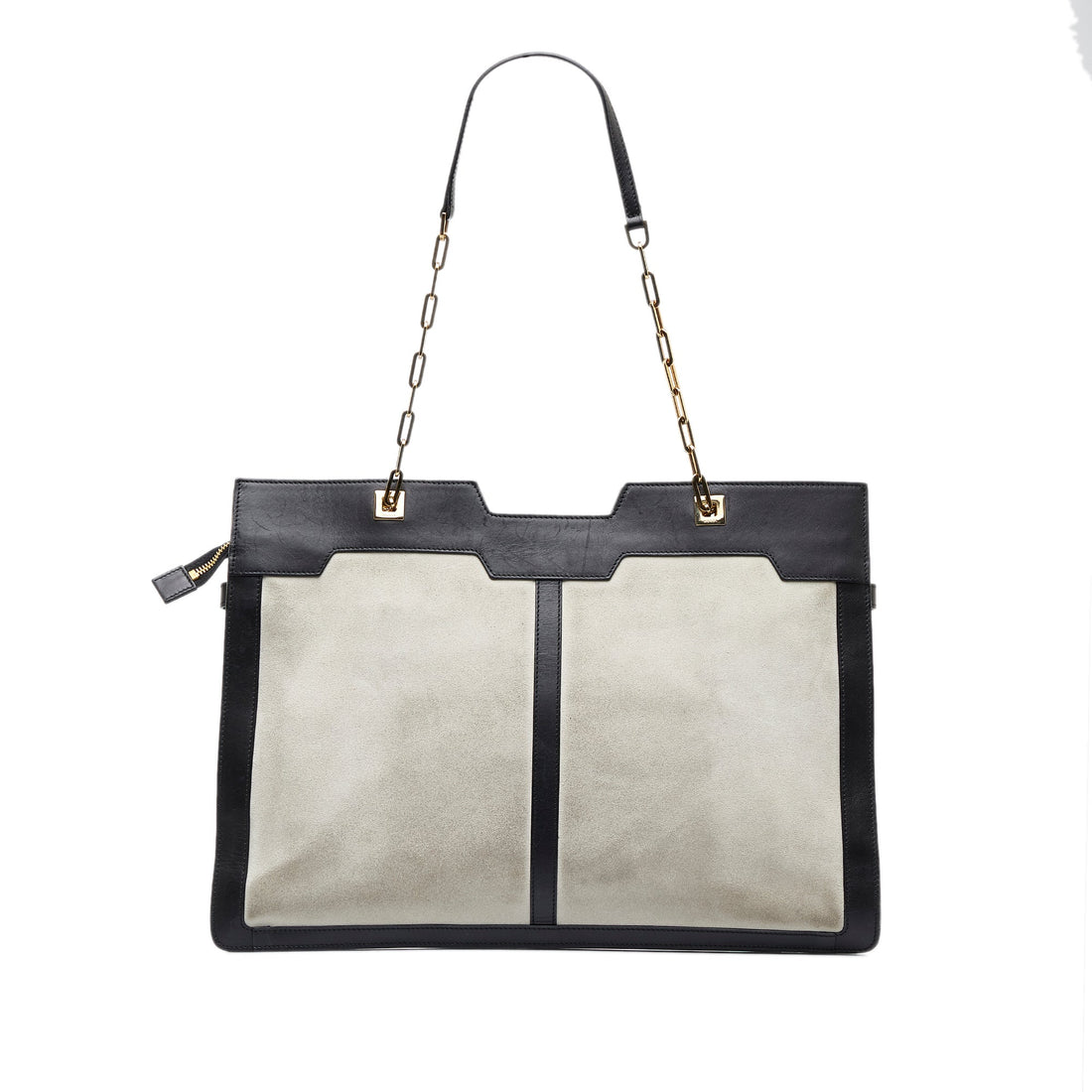 White Gucci Suede Tote