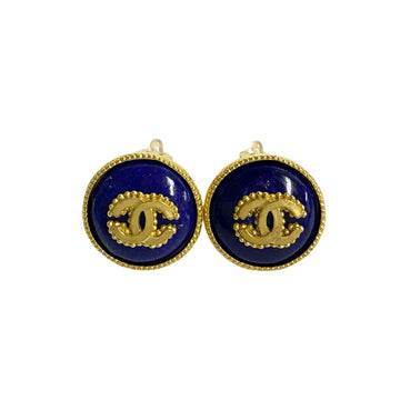 CHANEL Earring Gold Plated gold