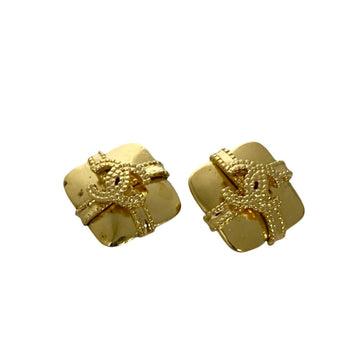 CHANEL Earring Gold Plated gold
