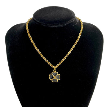 CHANEL Necklace Gold Plated gold