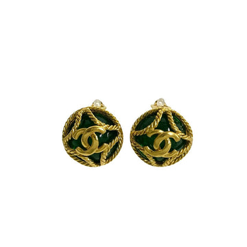 CHANEL Earring Gold Plated gold Gripoa