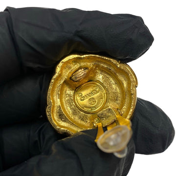 CHANEL Earring Gold Plated gold