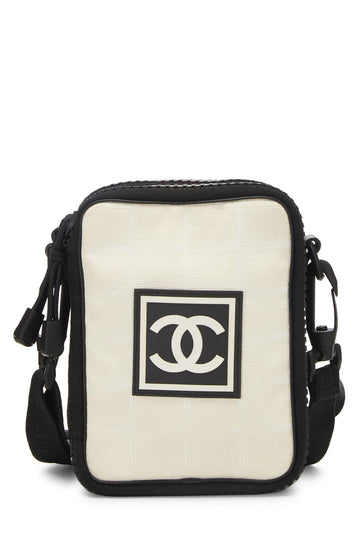 Chanel,  White Sportline Shoulder Bag Mini, White