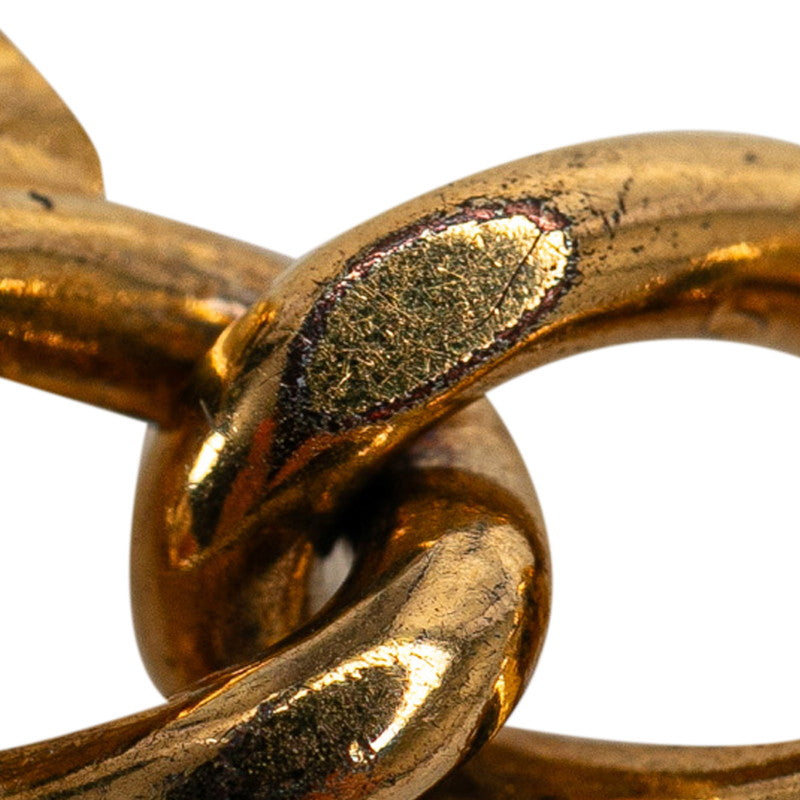 Chanel CC Turnlock Chain Bracelet Metal Bracelet in Good condition