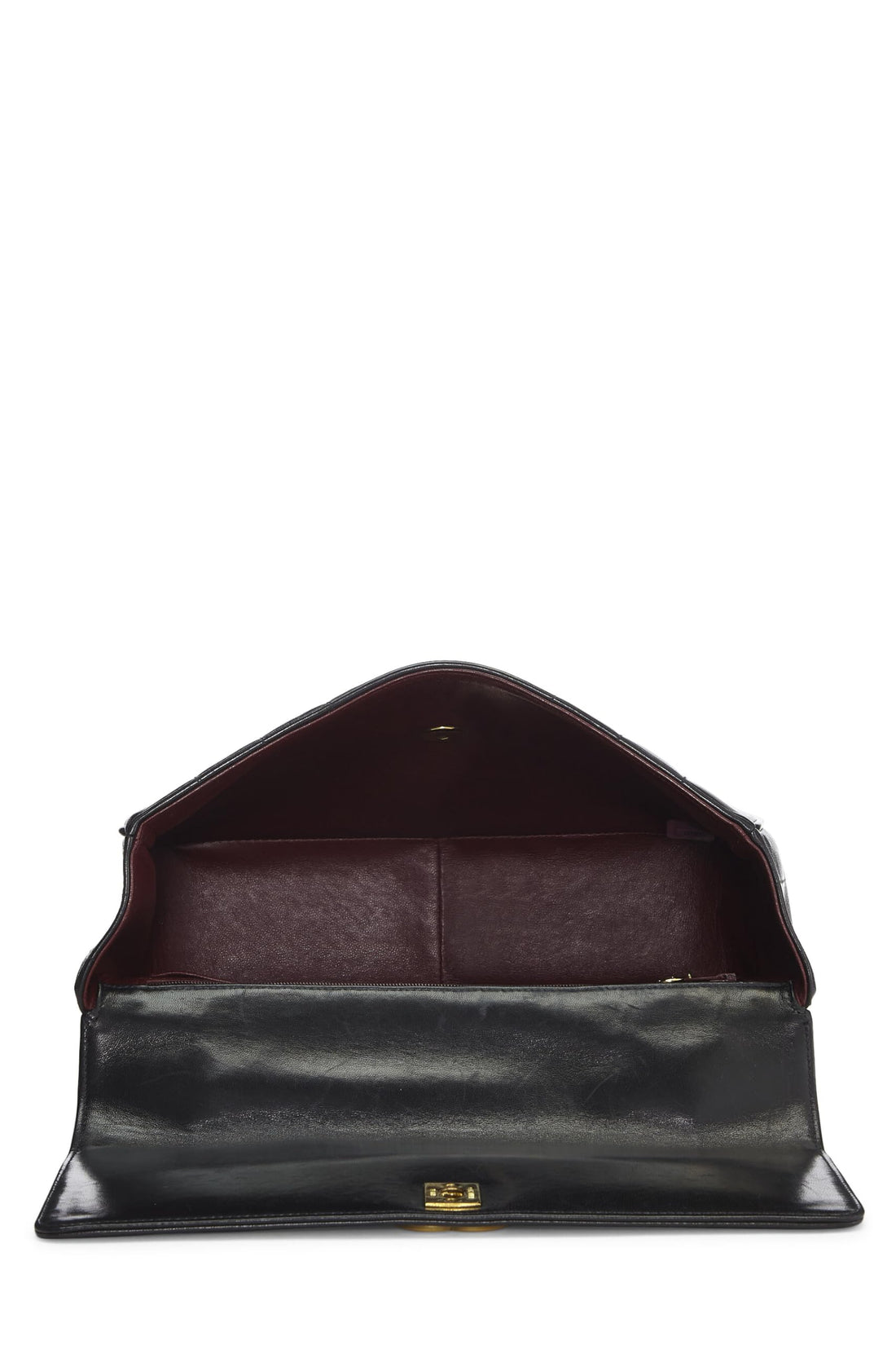 Chanel,  Black Vertical Lambskin Kelly, Black