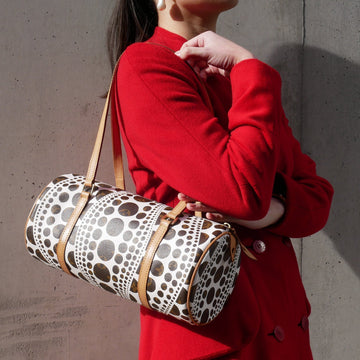 LOUIS VUITTON? x Kusama 2012 PAPILLON 30 PUMPKIN DOT M40687 72343