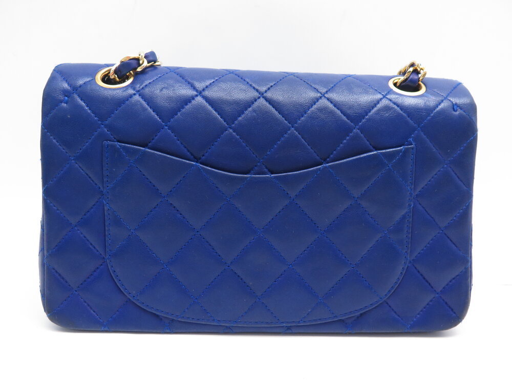 Chanel Classic Timeless Blue Bag