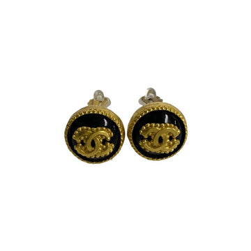 CHANEL Earring Gold Plated gold