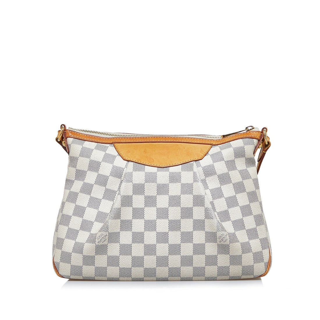 LOUIS VUITTON Damier Azur Siracusa PM Crossbody Bag