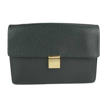 Louis Vuitton Taiga Leather Clutch Bag Handbag