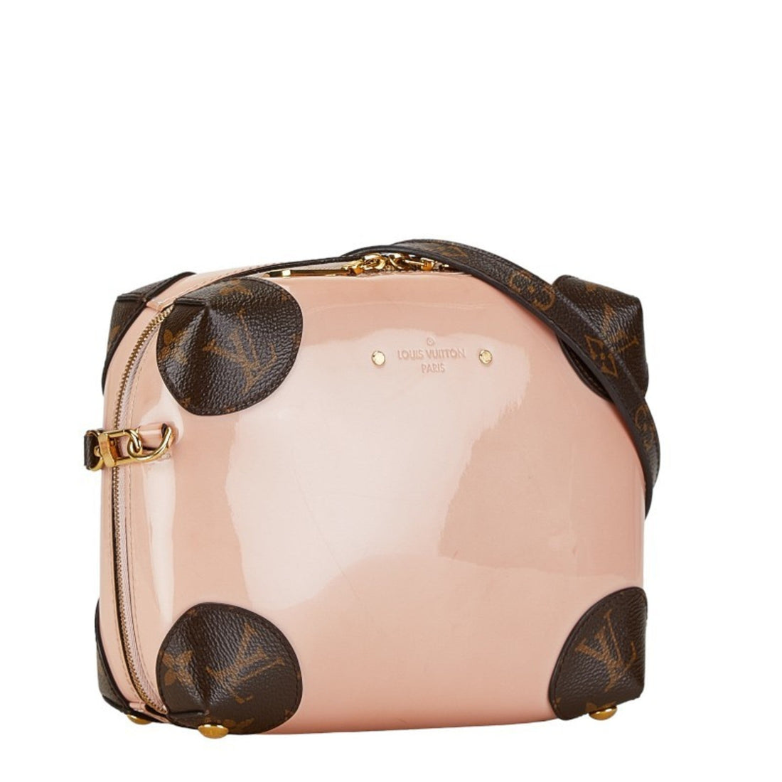 Louis Vuitton pink Rose Ballerine Patent Leather Leather Shoulder Bag