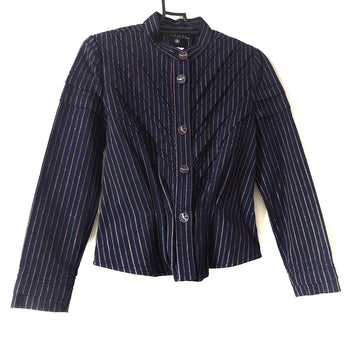 Chanel Jacket Blue 38