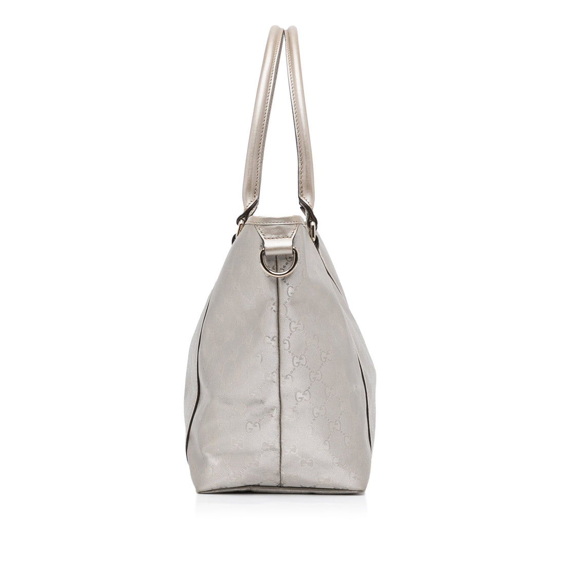 Silver Gucci GG Imprime Joy Tote Bag