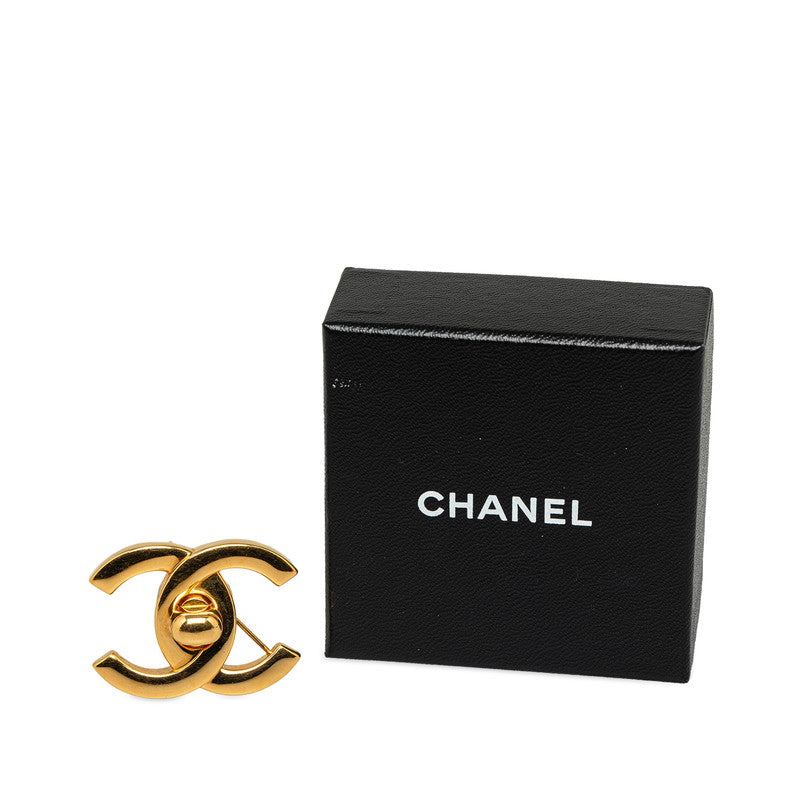 Chanel CC Logo Brooch  Metal Brooch in Excellent condition