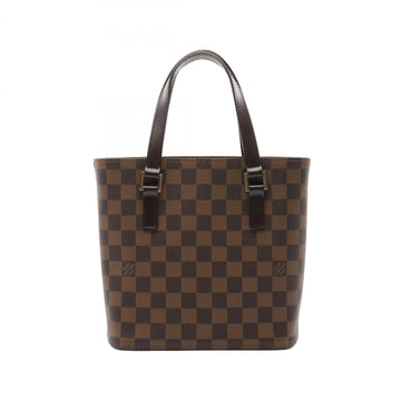 Louis Vuitton  Ebene Coated Canvas Leather Handbag