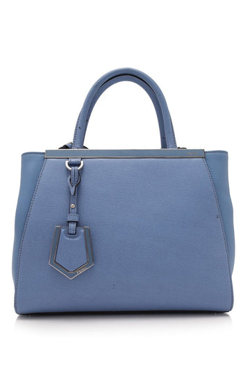 Fendi Blue Calf Leather 2Jours Makersluxe Italy