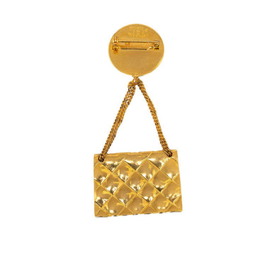Chanel CC Matelasse Bag Brooch Metal Brooch in Good condition