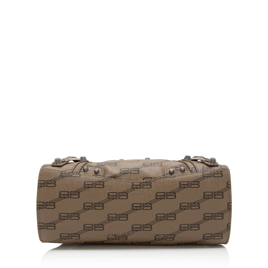 Balenciaga BB Monogram Canvas Signature Neo Cagole City XS Satchel (SHF-ZVKr4D)