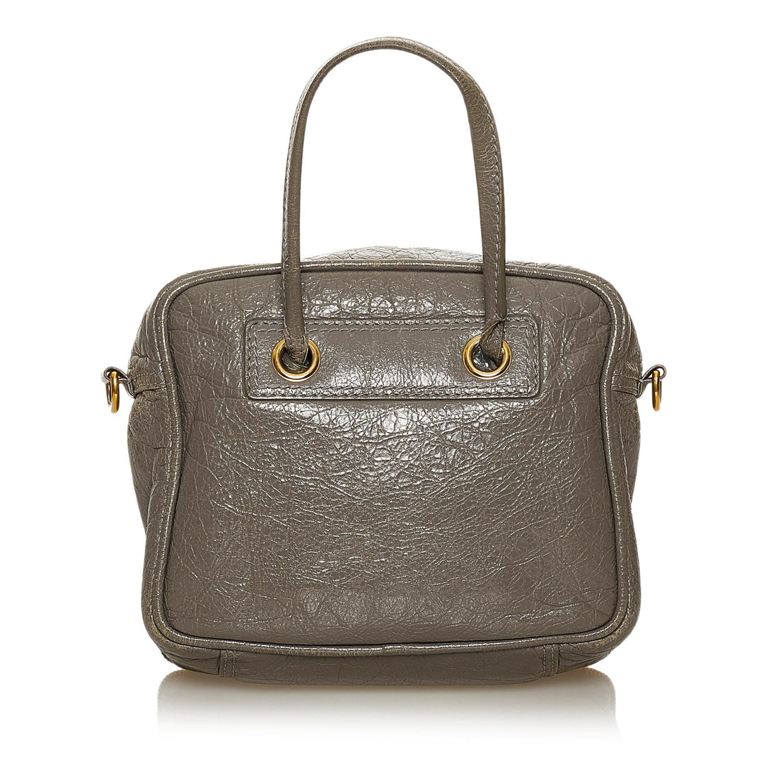 Balenciaga Blanket Square Leather Satchel (MLB-28814)